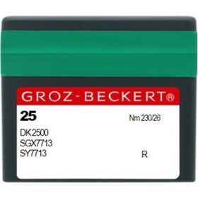 Groz Beckert DK 2500/SGX7713 26/230 25 Adet Halı Overlok İğne