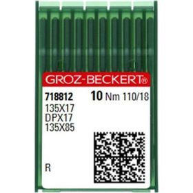 Groz Beckert DPX17 10'lu Deri Dikiş Makinası İğnesi