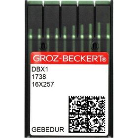 Groz Beckert Düz Makine İnce Dip DBX1 16x231 Gebendur 14-90 100 Adet Dikiş İğnesi
