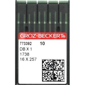 Groz Beckert Düz Makine İnce Dip Dikiş İğnesi / DBX1 (16X231) 21/130 100 Adet Dikiş İğnesi