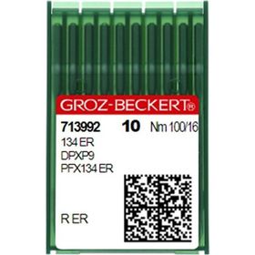Groz Beckert Düz Makine Kilit Dikiş İğnesi / 134 ER/797 ER/PFX134 ER 16/100 100 Adet Dikiş İğnesi