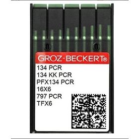 Groz Beckert Düz ve İlik Dikiş İğnesi / 16X6/34 PCR/287 PCR 10/70 100 Adet Dikiş İğnesi