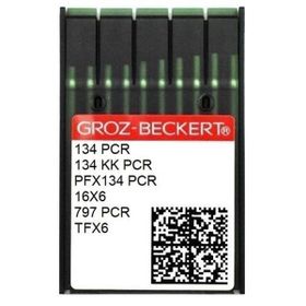 Groz Beckert Düz ve İlik Dikiş İğnesi / 16X6/34 PCR/287 PCR 18/110 100 Adet Dikiş İğnesi
