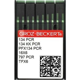 Groz Beckert Düz ve İlik Dikiş İğnesi / 16X6/34 PCR/287 PCR 18/110 100 Adet Dikiş İğnesi