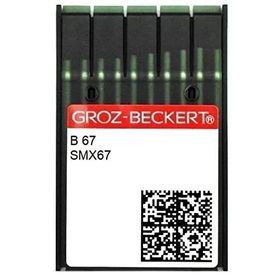 Groz Beckert Kansai Kroşeta Dikiş İğnesi / B 67(SMX67) 11/75 100 Adet Dikiş İğnesi