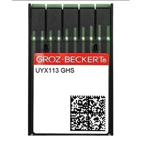 Groz Beckert Kısa Lastik UY 113 GS-2055 Gebendur 16-100 100 Adet Dikiş İğnesi
