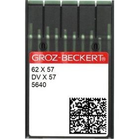 Groz Beckert Lastik Orta Dikiş İğnesi / DVX57 (62X57) 19/120 100 Adet Dikiş İğnesi
