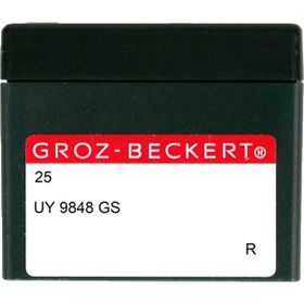 Groz Beckert UY 9848 GS 27/250 25 Adet Çuvalağzı Dikiş Makinesi Zincir Dikiş İğnesi