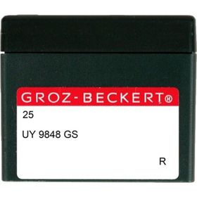 Groz Beckert UY 9848 GS 27/250 25 Adet Çuvalağzı Dikiş Makinesi Zincir Dikiş İğnesi