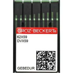 Groz Beckert Uzun Lastik DVX59 62x59 Gebendur 24-180 100 Adet Dikiş İğnesi