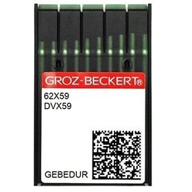 Groz Beckert Uzun Lastik DVX59 62x59 Gebendur 24-180 100 Adet Dikiş İğnesi