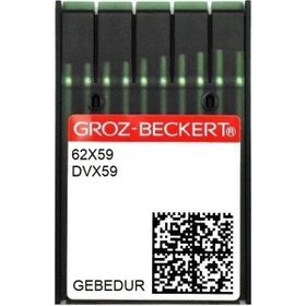 Groz Beckert Uzun Lastik DVX59 62x59 Gebendur 24-180 100 Adet Dikiş İğnesi