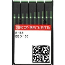 Groz Beckert Yan Dikiş İğnesi BBX155 21130 100 Adet Dikiş İğnesi