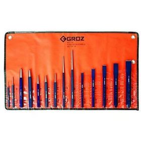 Groz KIT14ST 14'lü Pim Zımba Ve Keski Takımı