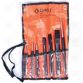 Groz KIT7BL1ST 7'li Pim Zımba ve Keski Takımı