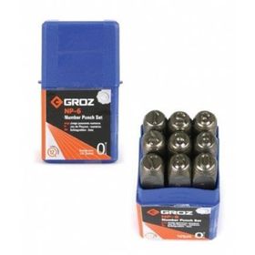 Groz NP/10 10 mm Rakam Zımba Takımı