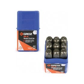 Groz NP/8 8 mm Rakam Zımba Takımı
