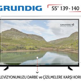 Grundig 50VLX8586BP 55 İnç 139 140 Tv Ekran Koruyucu