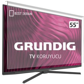 Grundig 55 GFU8960 B 55 İnç 139 140 Tv Ekran Koruyucu