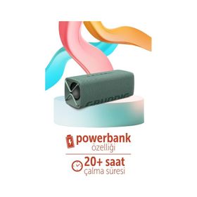 Grundig Club Yeşil Bluetooth Hoparlör