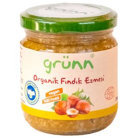 Grünn 250 gr Organik Fındık Ezmesi