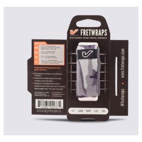 Gruv Gear FretWrap Camo Beyaz Medium Gitar Susturucu