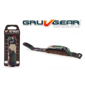 Gruv Gear FretWrap Camo Yeşil Large Gitar Susturucu