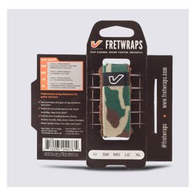Gruv Gear FretWrap Camo Yeşil Small Gitar Susturucu