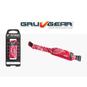 Gruv Gear FretWrap Kırmızı Bandana Large Gitar Susturucu