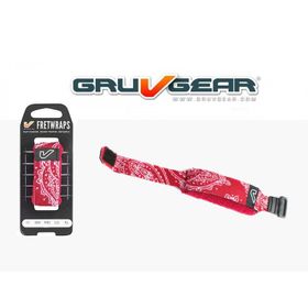 Gruv Gear FretWrap Kırmızı Bandana Large Gitar Susturucu