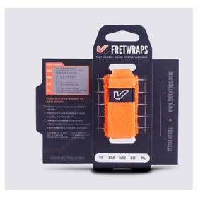 Gruv Gear FretWrap Turuncu Large Gitar Susturucu