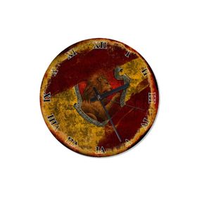 Gryffindor Harry Potter Akarlı Duvar Saati