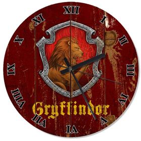 Gryffindor Harry Potter Akarlı Duvar Saati