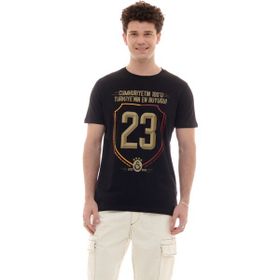 GS Store E231285 Siyah 2023 Şampiyonluk Erkek T-shirt
