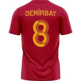 GS Store E231388 Kırmızı Galatasaray Kerem Demirbay Erkek T-shirt