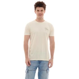 GS Store E232176 Galatasaray Ekru 100.Yıl Erkek T-shirt