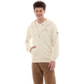GS Store E232178 Galatasaray Ekru 100.Yıl Hoodie Erkek Sweatshirt