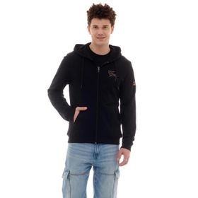GS Store E232178 Galatasaray Siyah 100.Yıl Hoodie Erkek Sweatshirt