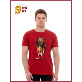 GS Store E232258 Galatasaray Icardi Kırmızı Erkek T-shirt
