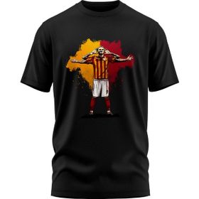 GS Store E232261 Galatasaray Icardi Siyah Erkek T-shirt
