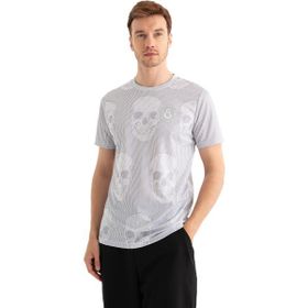 GS Store E232395 Açık Gri Galatasaray Derrick Köhn Design Fc Erkek T-shirt