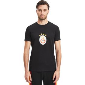 GS Store E241111 Galatasaray Siyah Erkek T-shirt