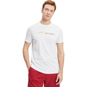 GS Store E241139 Galatasaray Beyaz Erkek T-shirt