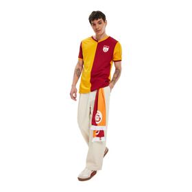 GS Store E88098 Sarı Kırmızı Galatasaray Metin Oktay Erkek T-shirt