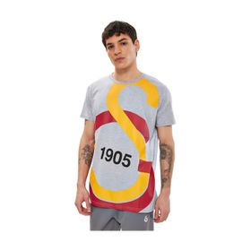 GS Store E88153 Gri Galatasaray Büyük Logolu Tee Erkek T-shirt