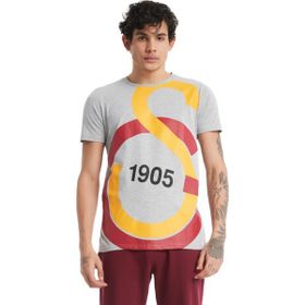 GS Store E88153 Gri Galatasaray Büyük Logolu Tee Erkek T-shirt