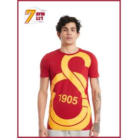 GS Store E88153 Kırmızı Galatasaray Büyük Logolu Tee Erkek T-shirt