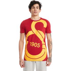 GS Store E88153 Kırmızı Galatasaray Büyük Logolu Tee Erkek T-shirt