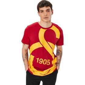 GS Store E88153 Kırmızı Galatasaray Büyük Logolu Tee Erkek T-shirt