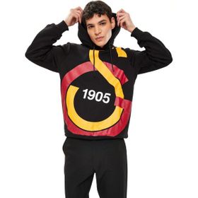 GS Store E88154 Siyah Galatasaray Büyük Logolu Erkek Sweatshirt